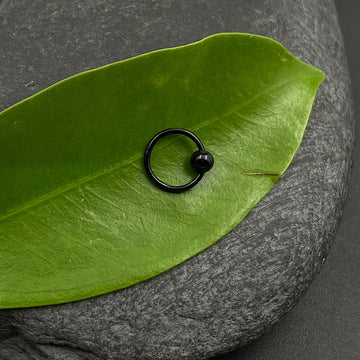 Black Nose Ring (small)